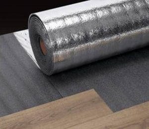 parquet sous couche silverfoam polyethylene rouleau